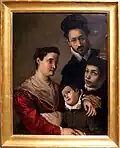 Die Familie Tacconi, ca. 1590, Pinacoteca Nazionale di Bologna