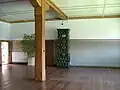 Kachelofen im Kapitelsaal