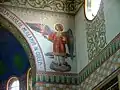 Seraphin, die Rauchfahne entweicht im typischen Jugendstil
