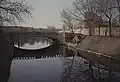Lohmühlenbrücke 1988, Blick vom Kiehlsteg