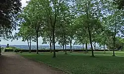 Panoramaweg im Lohrpark auf dem Lohrberg