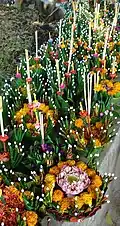 Krathongs zum Verkauf