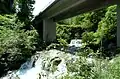 Alte und neue Brücke über den Loiblbach