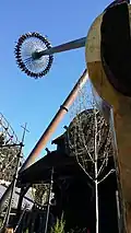 Eine der ersten besuchten Attraktionen ist Gyro-Swing Loke