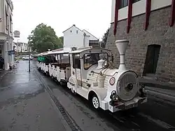 Lokomobil an der Talstation