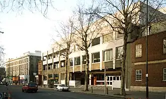 Das Gebäude in der Londoner King&nbsp;Street (1992)