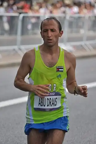 Methkal Abu Drais bei den Olympischen Sommerspielen 2012 in London