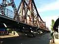 verbotene Straße unterhalb der Brücke