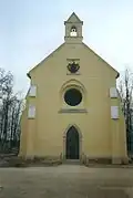 Die Familiengruft in Lónya