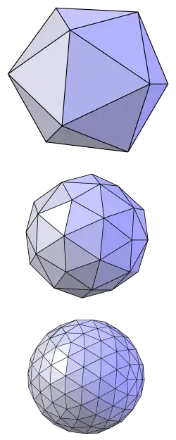 Loop subdivision
