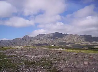 Los Gigantes, mit 2380&nbsp;m der zweithöchste Berg der Sierras de Córdoba