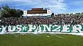 Die Fans der Santiago Wanderers, genannt Los Panzers