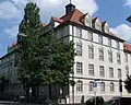 Lothstraße 34: Oskar-von-Miller-Polytechnikum (1925–26 von Karl Meitinger)
