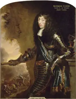 Porträt des Grand Condé, Öl auf Leinwand, Justus van Egmont (1654–1658)