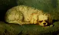 Schlafender Hund auf grünen Grund (1850)