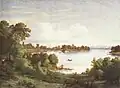 Altrheinlandschaft, um 1860