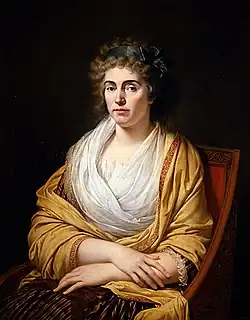 Luise zu Stolberg-Gedern (1752–1824), Gräfin von Albany, Gemahlin des englischen Thronprätendenten Charles Edward Stuart („Bonnie Prince Charlie“)