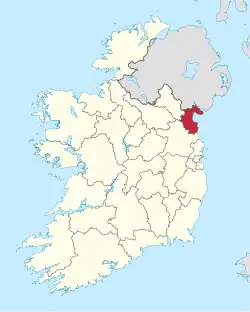 County Louth in Irland