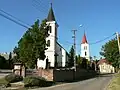 Zentrum mit beiden Kirchen