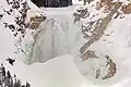 Die Wasserfälle im Winter
