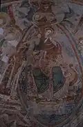 Fresko in der Krypta von Notre-Dame