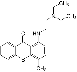 Strukturformel von Lucanthon
