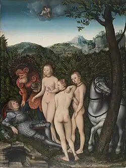 Öl auf Holz, 50,5&nbsp;×&nbsp;38&nbsp;cm, 1527, Statens Museum for Kunst.