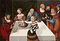 Lucas Cranach d.&nbsp;Ä.: Gastmahl des Herodes (1531)