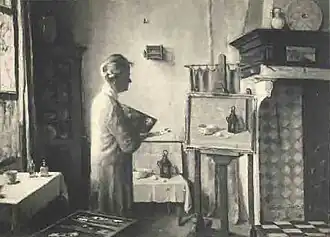 „Zelfportret Lucie“, Selbstporträt Lucie van Dam van Isselt, um 1935