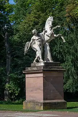 Rossebändiger im Unteren Schlossgarten, Stuttgart