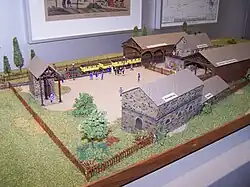 Modell des Bahnhofs in Nürnberg im Verkehrsmuseum Nürnberg