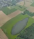 Luftbild des Pleckenbrinksees