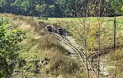 Förderbahn: Spitzkehre und Ausweichstelle (1991)