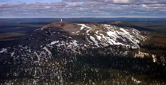 Luftbild des Luosto