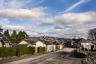Straßenzug in Luss