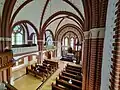 Inneres der evangelischen Kirche