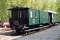 Zweiachsiger Packwagen