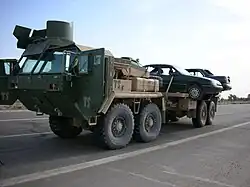 LVS MK48/14 mit schwer geschützter Fahrerkabine und Waffenturm