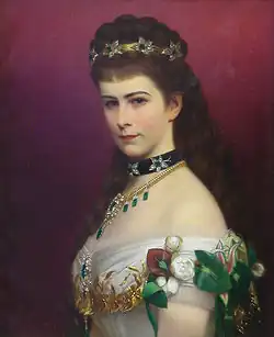 Porträt der Kaiserin Elisabeth