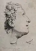 Dessin de J.-A. Muenier, lycée de Troyes, 1879.