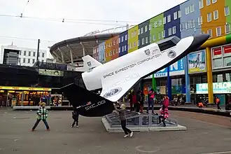 Modell des Lynx in Amsterdam
