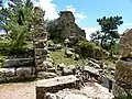 Stadtmauer von Lyrbe im Bereich des Stadttors