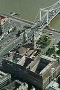 Luftaufnahme der Pfarrkirche