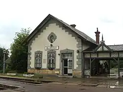 Bahnhof in Mártély