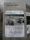 Infotafel 1933 bis 1945 / 1
