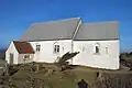 Die Mårup Kirke vor ihrem Abriss