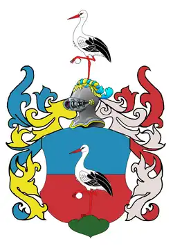 Morocz von Beketfalva, das Wappen aus dem 16. Jahrhundert