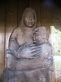 Maria mit Kind im Heiligenhaus von Jörgen Schulte und Magarete Baumhausen 1722.
