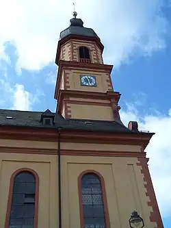 Turm der Kirche