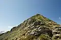 Aufstieg zum Gipfel der Mörzelspitze